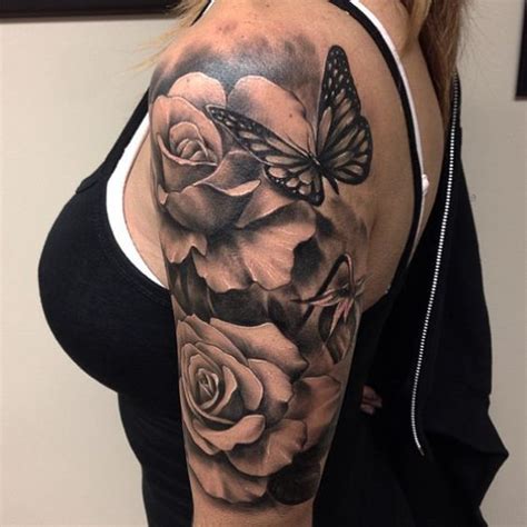 Tatuajes De Mariposas 【hermosas Y Femeninas】 Sleeve Tattoos For