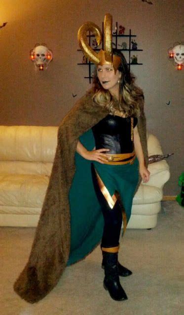 Lady Loki Diy Costume Loki Halloween Costume Loki Costume Loki