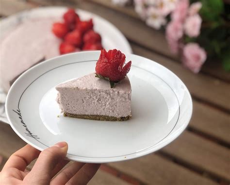 Tarta De Fresas Especial DÍa De La Madre Vegana Saludable Y Sin