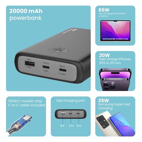 Stuffcool Superpower 85w 20000mah Powerbank With Pd Pps Charging