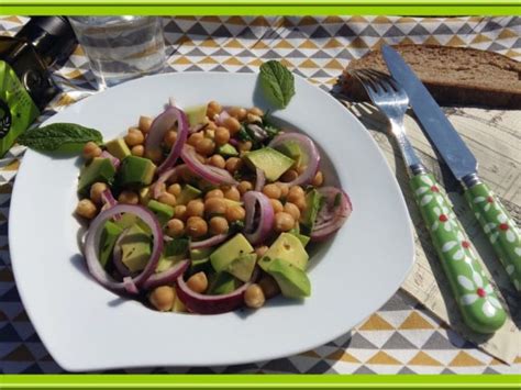 Salade De Pois Chiches Et Avocats Recette Salade De Pois Chiches Et