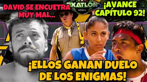 AVANCE CAP 92ELLOS GANAN ENIGMAS DAVID SE ENCUENTRA MUY MAL EN