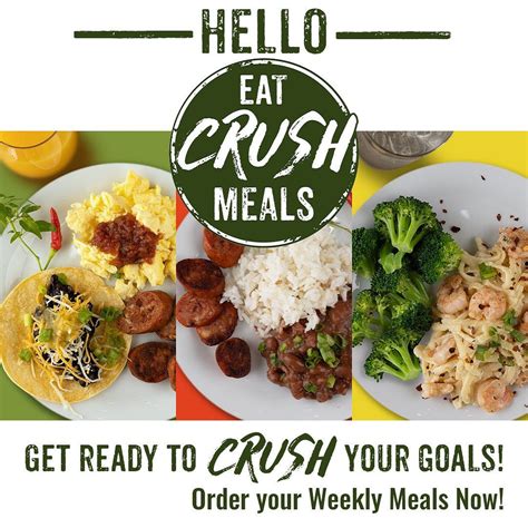 Current Weight Loss Essential Menu Eat Crush Meals