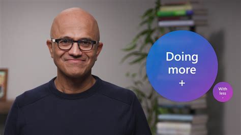 Satya Nadella 2022 Doing More With Less YouTube