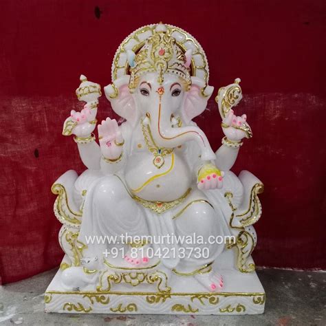 Ganesh Marble Murti For Home Ganesh Statue Manufacturer