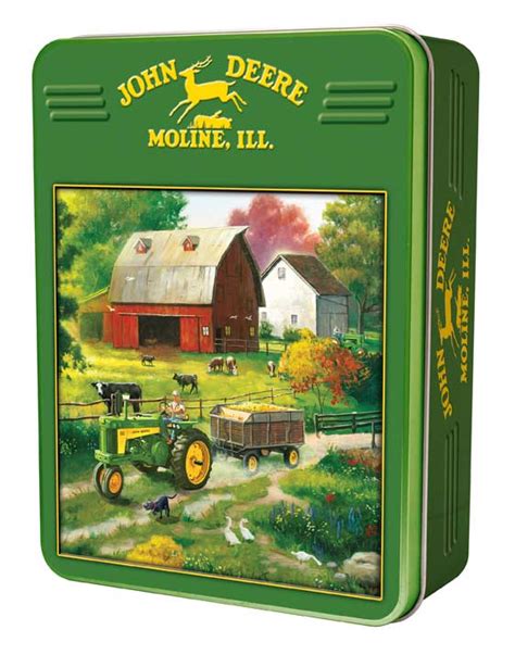 Country Side John Deere Tins Pieces Masterpieces Puzzle