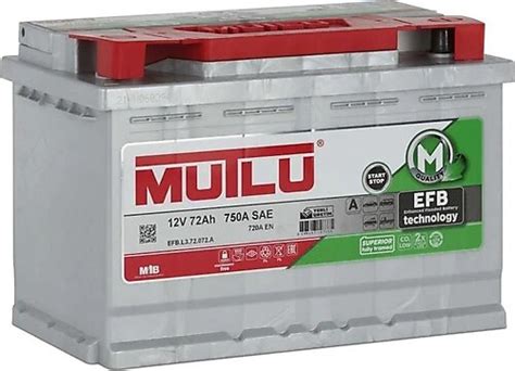 Mutlu 12 Volt 72 Amper Efb Start Stop Üretim Yılı 2023 Fiyatları Özellikleri Ve Yorumları En