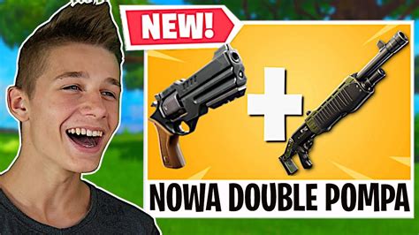 Nowa Double Pompa W Fortnite Jest OP YouTube