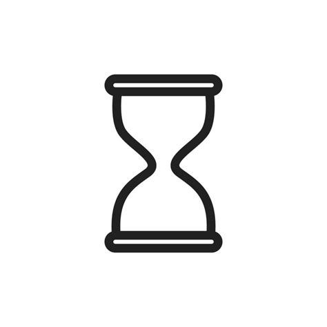 Hourglass Icon Vector 6146635 Vector Art At Vecteezy