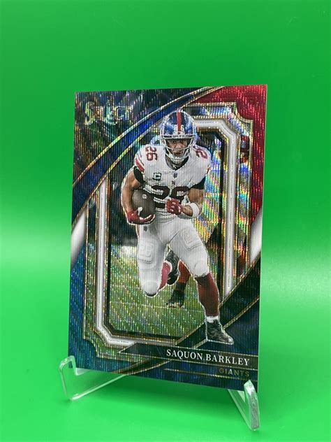 Select Suite Level Tri Color Prizm Giants Saquon Barkley