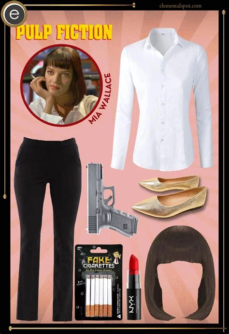 Mia Pulp Fiction Costume