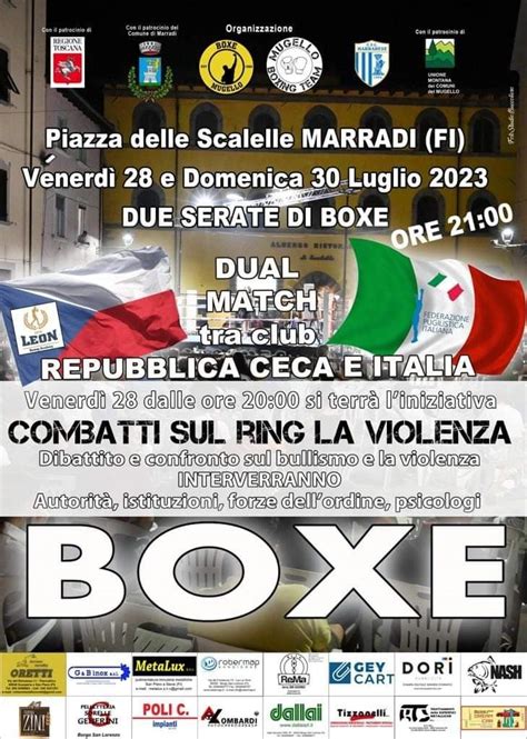 Mugello La Boxe Mugello Torna A Marradi Con Due Eventi Di Pugilato Nel