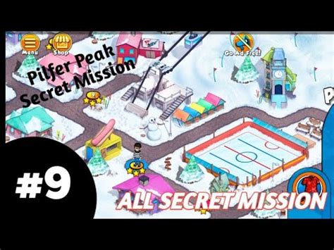 Robbery Bob 2 Double Trouble Walkthrough Pilfer Peak All Secret