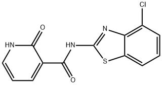 N 4 Chloro 1 3 Benzothiazol 2 Yl 2 Oxo 1H Pyridine 3 Carboxamide