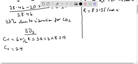 Solvedfor Each Polyatomic Gas In Table 181 Compute The Value Of The