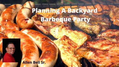 How To Plan A Bbq Party Youtube