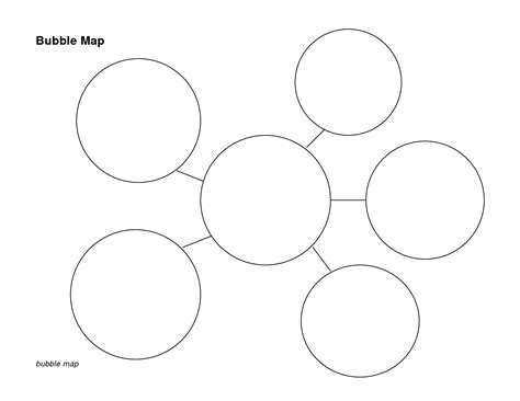 Graphic Organizer Bubble Map