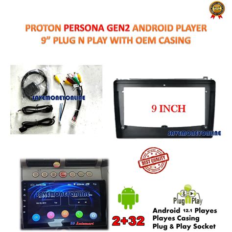 Proton Gen Persona Android Player Inch Plug N Play