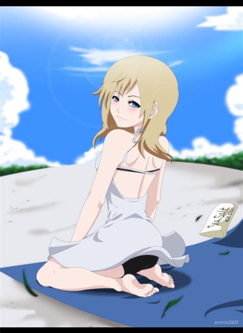 Safebooru 1girl Annria2002 Barefoot Blonde Hair Blue Eyes Bra Breasts