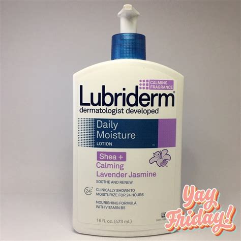 Lubriderm Daily Moisture Lotion With Shea Butter And Calming Lavender