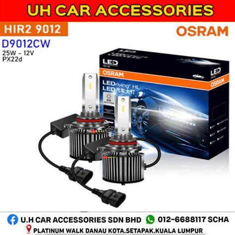 OSRAM 25W LED RIVING XLZ NEW UPGRADE GEN LED FOG HEAD LAMP CAR LIGHT