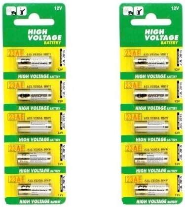 LineOn 23A GP 12Volt Alkaline Batteries High Voltage Cell Car Remote