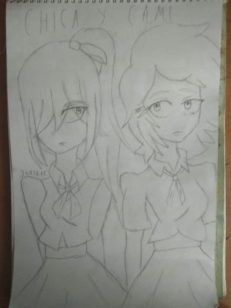 Dibujo De Cami Y Chica FNAFHS Amino Amino