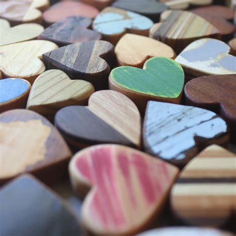 Handmade Wooden Hearts – Dennehey Design Co.