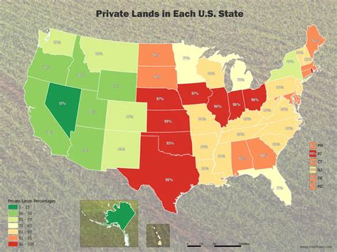 Value Of Private Land In The U S Mapped Vivid Maps 2024