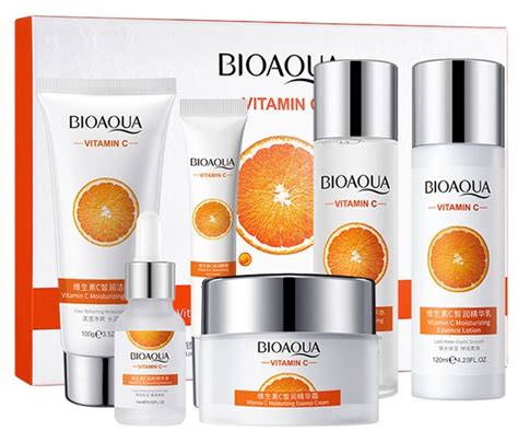 Kit De Lujo Facial Antiedad Ultra Hidratante De Vitamina C Bioaqua