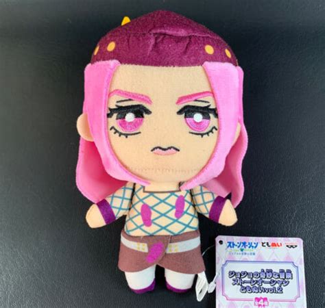 Jojo S Bizarre Adventure Tomonui Plush Doll Narciso Anasui Stone Ocean