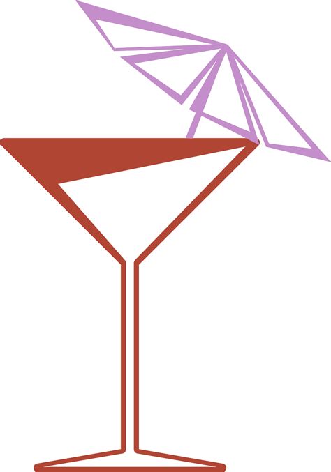 Cocktail Glass Vector Png