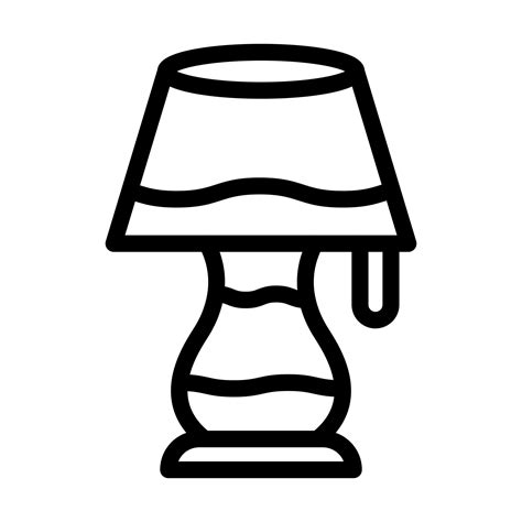 Table Lamp Icon Design 20966219 Vector Art At Vecteezy