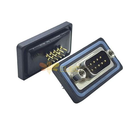 D Sub Pin Connector Straight Male Through Hole Serial Port Pin