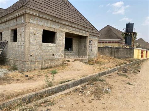 For Sale Bedroom Fully Detached Bungalow Carcass Lugbe District