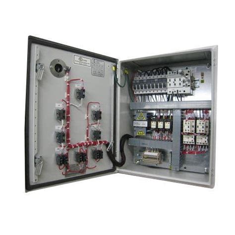 Mild Steel Three Phase Motor Starter Control Panel Rating Ip At