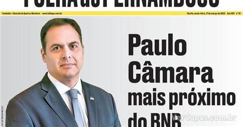 Capa Folha de Pernambuco Sexta 17 de Março de 2023