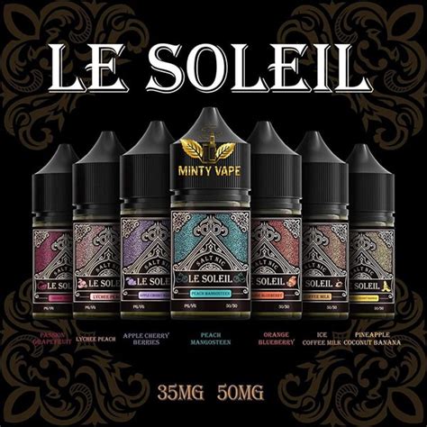 Tinh D U Vape Le Soleil Juice Salt Nic Ml Mg Mg