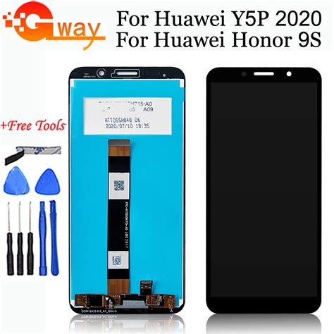 5 45 For Huawei Y5p 2020 Lcd Dra Lx9 Display Touch Screen Digitizer