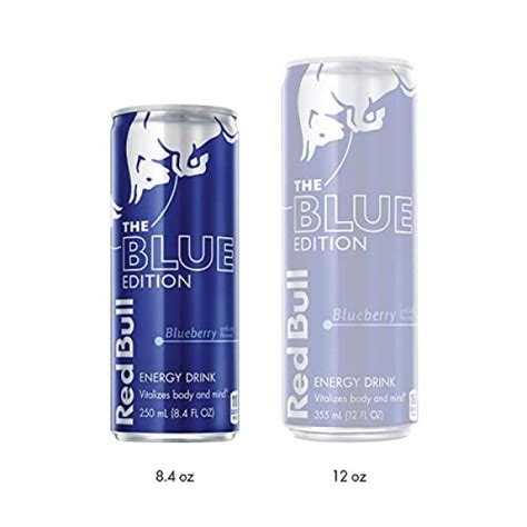 Red Bull Energy Drink Blueberry Pack Of Fl Oz Blue