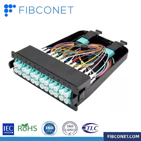 FTTH Optical OS2 Om3 Om4 12 24 36 Fiber Optic MTP MPO LC Cassette