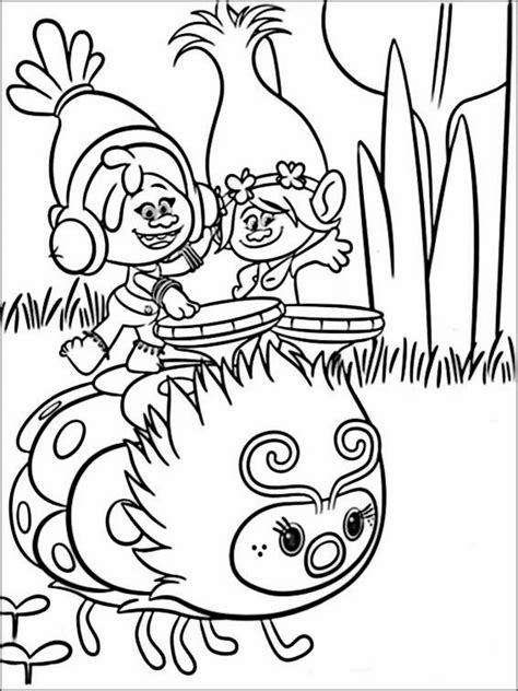 Desenhos Para Colorir Dos Trolls