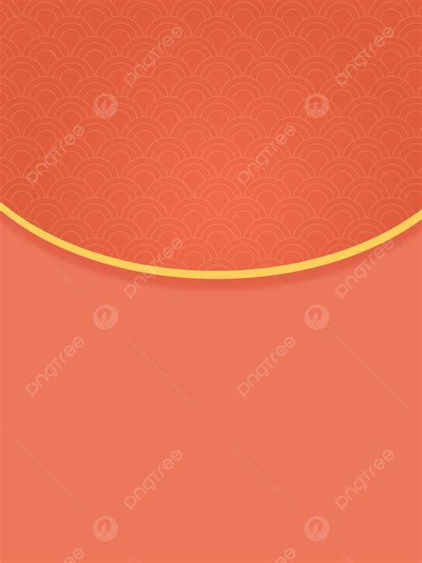 Simple Chinese Style New Year Red Envelope Background Design Wallpaper