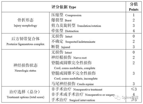 胸腰椎骨折ao分型与tlics、载荷分享评分复合体分型腰椎载荷骨折 健康界