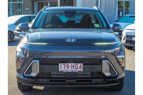 Sold 2023 Hyundai Kona In Grey Demo Suv Indooroopilly Qld