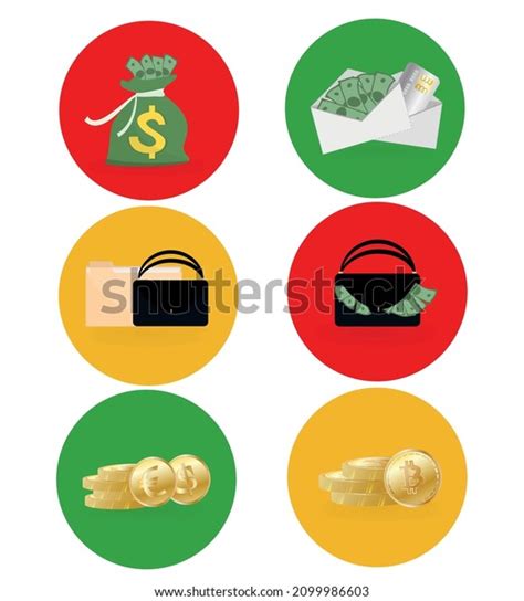 Set Icons Business Finance Banking Vector Stock Vector Royalty Free 2099986603 Shutterstock