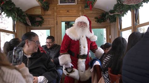 Santas Christmas Train On The Georgetown Loop Railroad Youtube