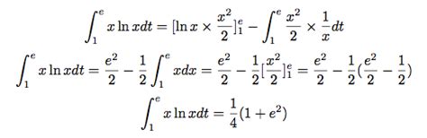 Intégration par partie Calcul intégral Cours terminale S