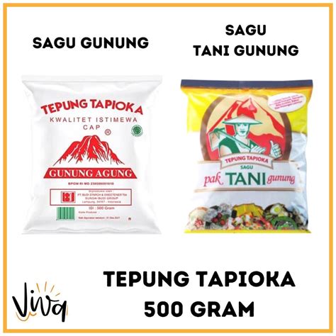 Jual Tepung Tapioka Gram Sagu Gunung Sagu Tani Gunung Shopee