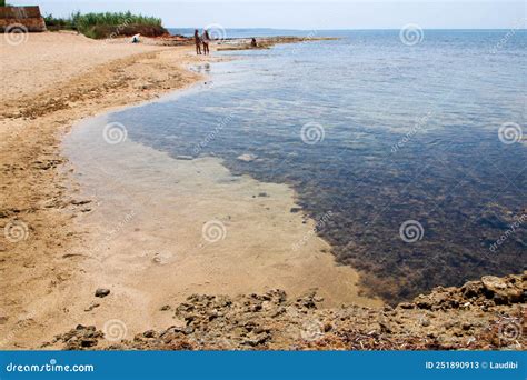 Pescoluse beach stock image. Image of shore, dune, mediterranean ...